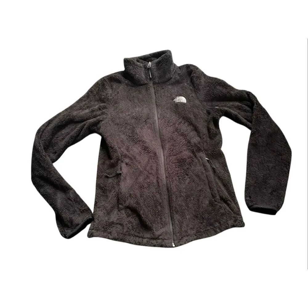THE NORTH FACE OSO basic BLACK Fleece Jacket Coat women’s S